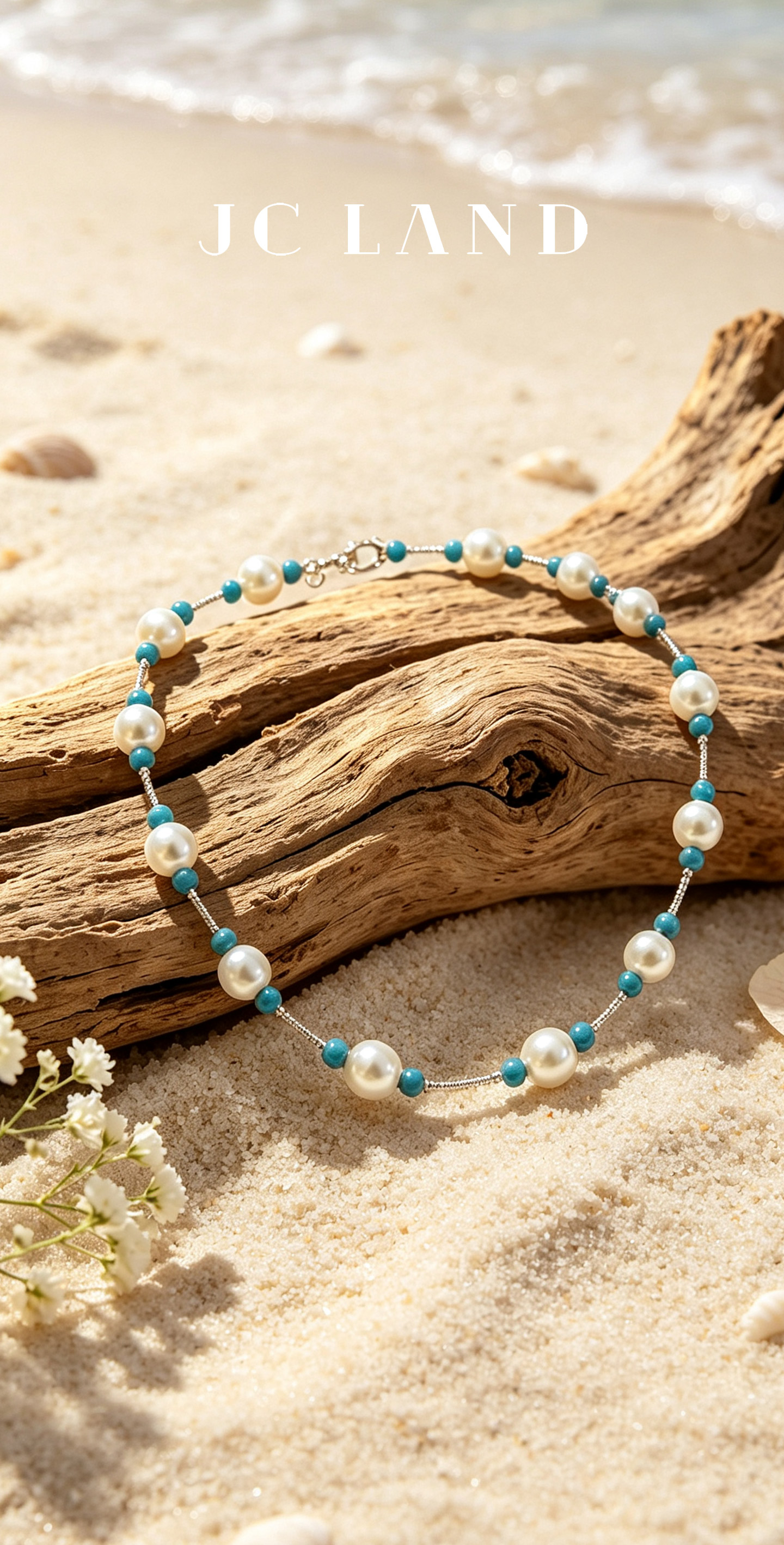 JC LAND pearl earrings